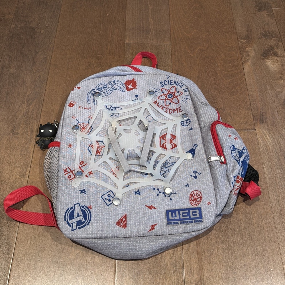 Disney Parks Spider-Man Web Backpack Spider-Bot Avengers Campus Flawed